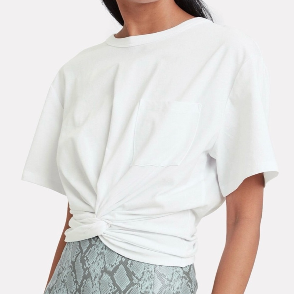 Alexander Wang Twist Crop Tee